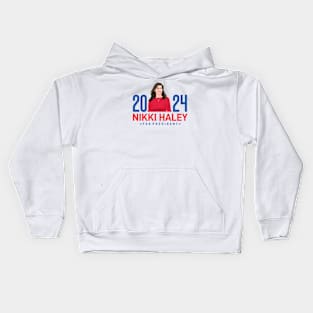 Nikki Haley 2024 For President Kids Hoodie